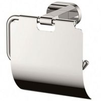 Держатель туалетной бумаги Kaiser KH-2010 с крышкой Хром — фото 1, Держатели туалетной бумаги