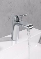 Товар: Смеситель для раковины Ravak Flat FL 014.00 X070118 Хром - фото 3 Смеситель для раковины Ravak Flat FL 014.00 X070118 Хром — фото 3, Смесители