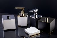 Дозатор для жидкого мыла Boheme 10969-W-CR Белый Хром — фото 3, Дозаторы