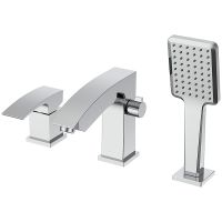 Смеситель на борт ванны Gappo G07 G1107 Хром — фото 1, Смесители на борт ванны