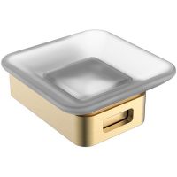 Мыльница Boheme Q 10943-MG Золото матовое — фото 1, Мыльницы
