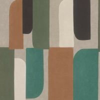 Обои RASCH Garden 330526 Винил на флизелине (0,53*10,05) Разноцветный, Геометрия — фото 1, Обои для стен