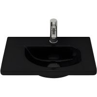 Раковина Bocchi Taormina Arch 45 1015-005-0126 Черная глянцевая — фото 2, Раковины