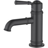 Смеситель для раковины Aquatek Классик AQ1510MB Черный матовый — фото 1, Смесители для раковины