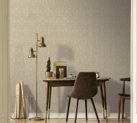 Обои Yasham Echo S-21602-4 Винил на флизелине (1,06*10,05) Бежевый, Геометрия — фото 3, Обои для стен