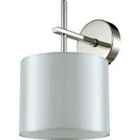 Настенный светильник Crystal Lux Sergio AP1 Nickel Серебро Никель — фото 1, Бра