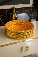 Тумба под раковину Boheme Armadi Art Lucido 100 770-100-CP подвесная Капучино — фото 9, Мебель для ванной