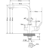 Товар: Смеситель для кухни Viko V-5034 Бронза - фото 5 Смеситель для кухни Viko V-5034 Бронза — фото 5, Смесители для кухни