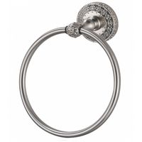 Кольцо для полотенец ZorG SL AZR 11 SL Серебро — фото 1, Полотенцедержатели