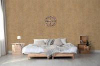 Обои Marburg Urban Elegance 34245 Винил на флизелине (1,06*10,05) Коричневый/Золото, Дамаск/Штукатурка — фото 2, Обои для стен