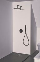 Душевая система Ideal Standard Ceraline  BD192XG Черная матовая — фото 17, Встраиваемые душевые комплекты