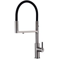 Смеситель для кухни Paulmark Tornado To213402-B Беретта — фото 1, Смесители для кухни