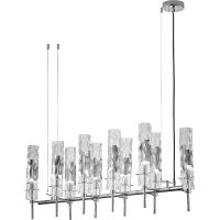 Люстра Crystal Lux Primavera SP10 Chrome Прозрачный Хром — фото 1, Люстры