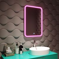 Товар: Зеркало Silver Mirrors Malta-RGB 55 LED-00002511 с подсветкой с сенсорным выключателем и диммером - фото 35 Зеркало Silver Mirrors Malta-RGB 55 LED-00002511 с подсветкой с сенсорным выключателем и диммером — фото 35, Мебель для ванной
