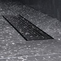 Душевой лоток AM.PM PrimeFlow 40 W02SC-P11-040-01BM с Черной матовой решеткой Cut Gradient — фото 6, Душевые лотки