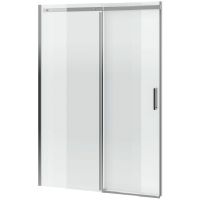 Душевая дверь Excellent Rols 120 KAEX.2612.1200.LP1/2+KAEX.2612.1200.LP2/2 (KAEX.2612.1200.LP1/2+KAEX.2612.1200.LP2/2) профиль Хром стекло прозрачное — фото 1, Душевые двери в нишу