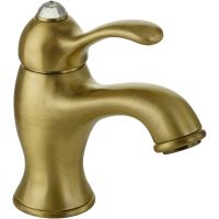 Смеситель для раковины Migliore Lem Swarovski 18877 Бронза — фото 1, Смесители