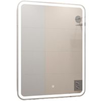 Зеркальный шкаф Art&Max Platino AM-Pla-600-800-1D-R-DS-F с подсветкой с сенсорным выключателем Белый — фото 1, Мебель для ванной