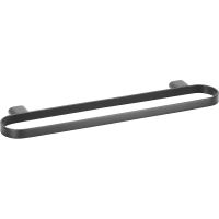 Полотенцедержатель Bemeta Organic Black 167104400 Черный матовый — фото 1, Полотенцедержатели