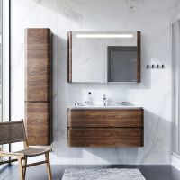 Товар: Тумба под раковину AM.PM Sensation 100 M30FHX1002TF подвесная Табачный дуб - фото 8 Тумба под раковину AM.PM Sensation 100 M30FHX1002TF подвесная Табачный дуб — фото 8, Мебель для ванной