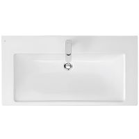 Тумба с раковиной Burgbad Eqio 93 SEYQ093F2632C001*1 подвесная Фланелевый дуб — фото 7, Мебель для ванной