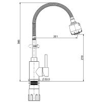 Смеситель для кухни Splenka S201.47.05 Сатин — фото 14, Смесители для кухни