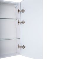 Зеркальный шкаф Art&Max Verona AM-Ver-700-800-2D-R-DS-F с подсветкой с сенсорным выключателем Белый — фото 5, Мебель для ванной