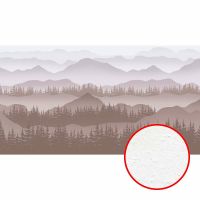 Фреска Ortograf Горы 33627 Фактура бархат FX Флизелин (5,5*3) Розовый/Сиреневый, Горы/Абстракция — фото 1, Фрески