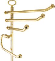 Напольная стойка Migliore Mirella 17346 Золото — фото 2, Стойки - набор держателей