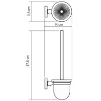 Товар: Ершик для унитаза WasserKRAFT Diemel K-2227 Хром - фото 3 Ершик для унитаза WasserKRAFT Diemel K-2227 Хром — фото 3, Ершики для унитаза