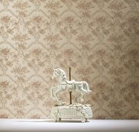 Обои Milassa Joli Joli2 012/1 Флизелин (1*10,05) Коричневый/Зеленый, Орнамент/Цветы — фото 2, Обои для стен