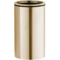 Стакан для зубных щеток Boheme Uno 10982-MG Золото матовое — фото 1, Мыльницы