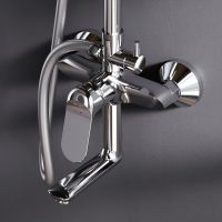 Душевая система AM.PM Sunny Хром арт-F0785C900 — фото 10, Душевые стойки