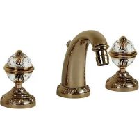 Смеситель для биде Migliore Cristalia 18579 Бронза — фото 1, Смесители для биде