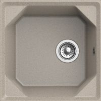 Кухонная мойка GranFest Unique GF-U-500 Песочная — фото 2, Кухонные мойки