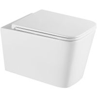 Унитаз Vincea Q-Line VT1-12T подвесной Белый с сиденьем Микролифт — фото 1, Подвесные унитазы