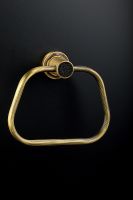 Кольцо для полотенец Boheme Royal Cristal 10925-BR-B Бронза — фото 3, Полотенцедержатели