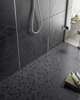 Душевой лоток Timo Drain System 100 DS230210/01 с решеткой Сатин / под плитку — фото 2, Душевые лотки