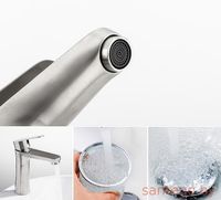 Смеситель для раковины Frap H48 F1048 Сатин — фото 3, Смесители