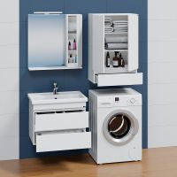 Товар: Тумба под раковину СанТа Марс 70 700294 подвесная Белая - фото 2 Тумба под раковину СанТа Марс 70 700294 подвесная Белая — фото 2, Тумбы под раковину