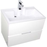 Тумба под раковину Aquanet Алвита 70 184302 подвесная Белая — фото 5, Мебель для ванной