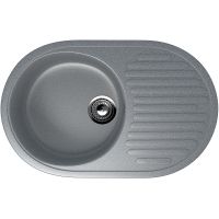 Кухонная мойка Ulgran Classic U-107-309 Темно-серая — фото 1, Кухонные мойки