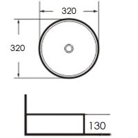 Раковина-чаша Grossman 32 GR-3021 Белая — фото 4, Раковины накладные