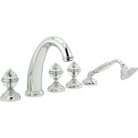 Товар: Смеситель на борт ванны Migliore Cristalia 18586 Хром - фото 2 Смеситель на борт ванны Migliore Cristalia 18586 Хром — фото 2, Смесители