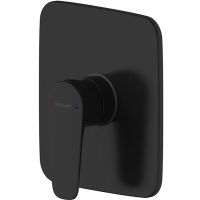 Смеситель для душа Bravat Source PB8173218BW-ENG Черный матовый — фото 1, Смеситель для душа