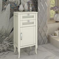 Тумба Opadiris Мираж 44 R 00-00000046 Слоновая кость — фото 1, Мебель для ванной