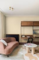 Обои Grandeco Atmosphere AT1001 Винил на флизелине (0,53*10,05) Бежевый, Рогожка — фото 3, Обои для стен