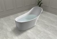 Ванна из искусственного камня Abber Stein 169x75 AS9618 без гидромассажа — фото 4, Ванны