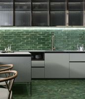 Керамическая плитка Ceramica Ribesalbes Hope Olive 78901567 настенная 7,5х30 см — фото 2, Керамическая плитка