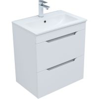 Товар: Тумба под раковину Aquanet Практика 60 330457 подвесная Белая матовая - фото 2 Тумба под раковину Aquanet Практика 60 330457 подвесная Белая матовая — фото 2, Мебель для ванной